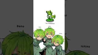 Short - PVZ if Plants Are Anime Characters (Pool Level)  - Plants VS Zombies (By reka_san109) screenshot 2