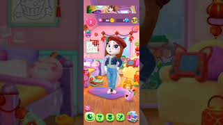 My Talking Angela 2# #لعبة صديقتي أنجيلا المتكلمة😍 مكياج💄 وتلبيس👗 screenshot 1
