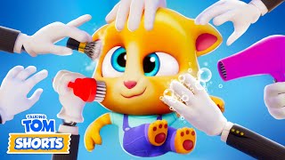 Robot Cleaner 🤖🧼 Talking Tom Shorts (S3 Episode 9) screenshot 4