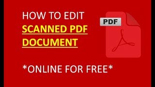 how to edit scanned pdf document, easy and fastest way to edit scanned document online free screenshot 5
