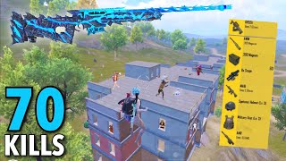 70 Kills😱MY NEW SEASON RECORD in APARTMENTS🔥PUBG Mobile screenshot 3