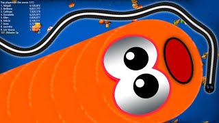 WormsZone.io 1,650,000+ Score Epic Worms Zone io Best Gameplay! #18 screenshot 1
