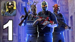 Critical Strike - Gameplay Walkthrough Part 1 - Tutorial (iOS, Android) screenshot 1