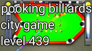 pooking billiards city mod apk gameplay level 439 All combo with music screenshot 3