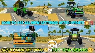 How to use all settings with Johndeere in Indian vehicles simulator 3d💥|Indian tractor game🔥 screenshot 4