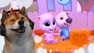 Percintaan Kucing Anjing! - My Talking Tom Friends #2 screenshot 3
