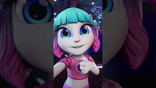 Dance Challenge Time! 💃💫 Shine Together With Talking Angela #shorts screenshot 2