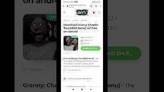 How To Hack Granny Chapter Two | Hack Granny 2 #shorts #youtubeshorts #shortsvideo screenshot 4