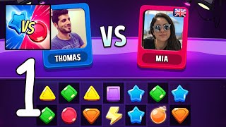 Match Masters ‎- PvP Match 3 - Gameplay Walkthrough Part 1 (Android,IOS) screenshot 1
