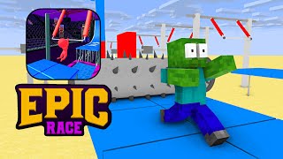 Monster School : EPIC RACE 3D CHALLENGE screenshot 3