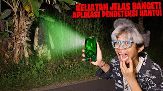 BENERAN BISA!!! AKU COBAIN APLIKASI PENDETEKSI HANTU DI IPHONE!!! PENAMPAKAN JELAS, SAMPE NANGIS!!! screenshot 5