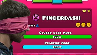 Geometry Dash - Level 21 Fingerdash Closed Eyes screenshot 1
