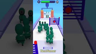 Squid Game Runner⭕🔺Mobile Gameplay By NextGamer (Android,iOS) Level 8 #shorts screenshot 1
