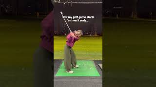 This is EMBARRASSING 😂 #shorts #golf #golfshot  #golfgirl #funnyvideo screenshot 2