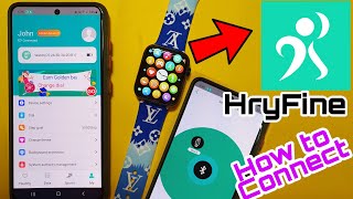 HryFine App Connect With Smartwatch | Setup Connect Smartwatch To HryFine App | Connect HryFine App screenshot 1