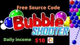 Bubble Shooter App Game Source Code Free + Reskin Tutorial | Free Source Code | Admob ads | screenshot 3