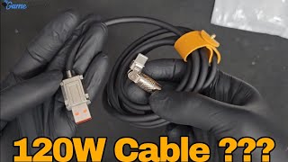 180° Rotating  Metal Liquid Silicone Type-C Fast Charging Cable - It really has 6A 120W??? screenshot 2