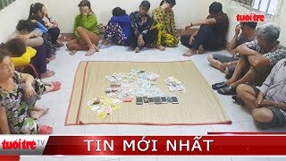 Bắt quả tang 13 người đánh bài ăn tiền | Tin mới nhất screenshot 4