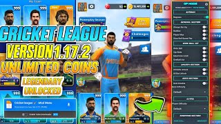 CRICKET LEAGUE MOD APK (UNLIMITED MONEY & GEMS ) LATEST VERSION 1.17.2  How to download mod apk 2024 screenshot 4