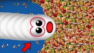 WormsZone.io Biggest Slither Snake 1,000,000+ Score World Record Top 01 Epic Worms Zoneio Gameplay screenshot 5