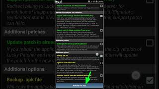 how to h**k any app and game 🤑 || how to use lucky patcher (SUBSCRIBE First 👇) 👍 #shorts screenshot 2