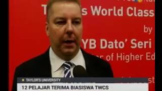 TV3 Coverage of Taylor's World Class Scholarship 2016 Official Launch (Bahasa Malaysia) screenshot 5