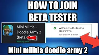 How to join beta verison mini militia doodle army 2 link in description beta verison screenshot 1