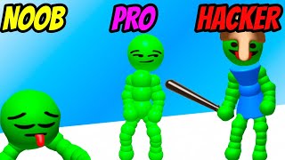 Plunger Hero - NOOB vs PRO vs HACKER screenshot 2