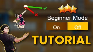 TUTORIAL ► Beginner Mode OFF ► The Spike Mobile. Volleyball 3x3 screenshot 2