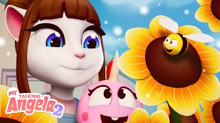 🌸🐝 Un-BEE-lievable Balcony Garden! 🐝🌸 My Talking Angela 2 Update Trailer screenshot 1