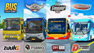 🚚Bus Simulator Indonesia v World Bus Driving Simulator v Bus Simulator Ultimate v Bus Simulator 2023 screenshot 1