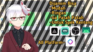 Tutorial Menjadi Vtuber Menggunakan Android dan PC/Laptop  Dengan Spek Ringan 【REALITY | VtuberID】 screenshot 3