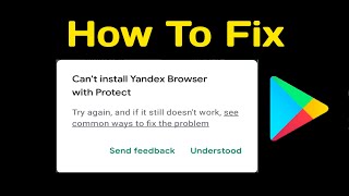 How to fix can't install app in play store | Can't install app play store screenshot 2