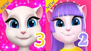 My Talking Angela 2 VS My Talking Angela 3 New Game Play screenshot 2