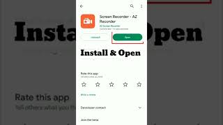 Screen Record internal audio with mic on Android || Gaming Record With Microphone screenshot 5