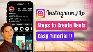 How to Make Reels on Insta Lite ! screenshot 5