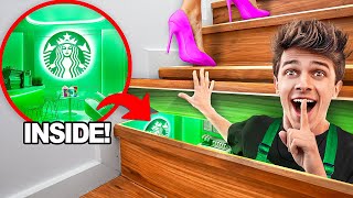 I Built a SECRET Starbucks You'd Never Find! screenshot 4