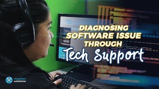 Technical Support (Software Update) Sample Scenario screenshot 2