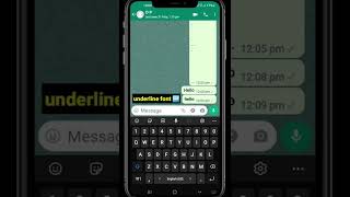 Multiple Font in whatsapp || whatsapp tricks #shorts screenshot 5