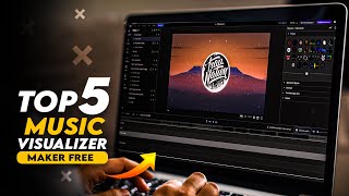TOP 5  Free Audio Visualizer Maker Online 2023 | No Watermark screenshot 3
