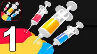 Jelly Dye - Gameplay Part 1 All Levels (Android, iOS) #1 screenshot 1