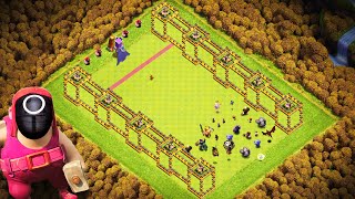 SQUID GAME BUT IN CLASH OF CLANS FOR 2.8 MILLION GEMS screenshot 5