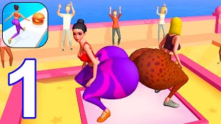 Twerk Race 3D - Gameplay Walkthrough Part 1 All Levels 1-8 (Android,iOS) screenshot 2