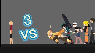 stickman vs anime part3 screenshot 1