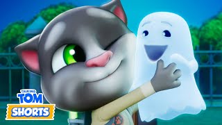 A Spooky New Friend & More 👻😳 Talking Tom Shorts (S3 Episode 3) screenshot 2
