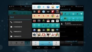 Android STATUS BAR Customization EXTREME screenshot 1