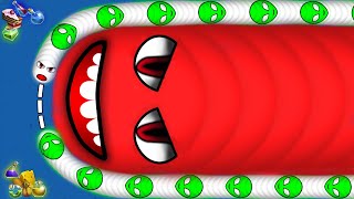 WormsZone.io 001 Pro Biggest Slither Snake Top 01 Best Score Epic WormsZoneio Gameplay #18 screenshot 3