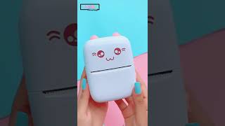 Bluetooth mini portable thermal printer review and tips! hand mini printer review / unboxing #shorts screenshot 4
