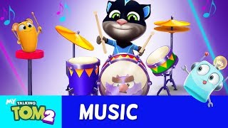 🥁 Drumming Superstars TALENT SHOW 🥁 My Talking Tom 2 screenshot 5