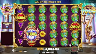 MAX WIN ON NEW GATES OF OLYMPUS 1000 screenshot 4